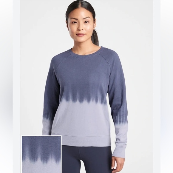 Athleta Women Sundown Dip
Dye Sweatshirt Medieval Violet - Picture 1 of 6